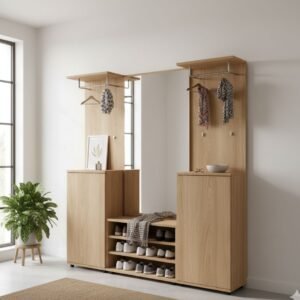 Armario de Entrada con Espejo